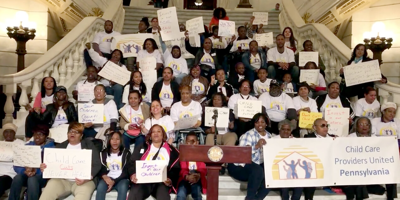 PA Child Care Workers Fight for Kids