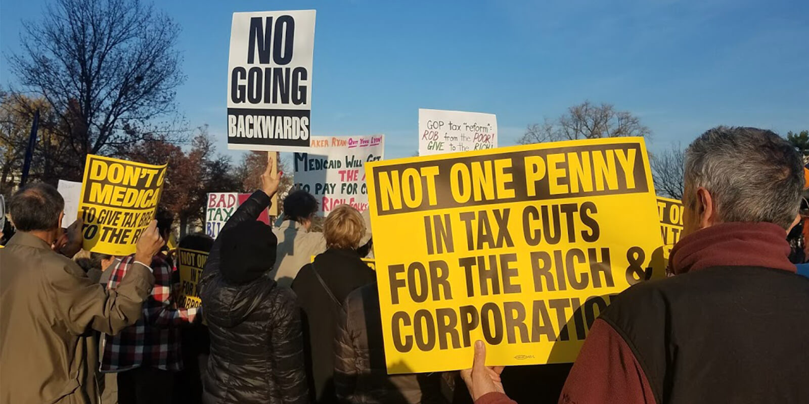 Stop The Money-Grabbing Disaster of a Tax Bill