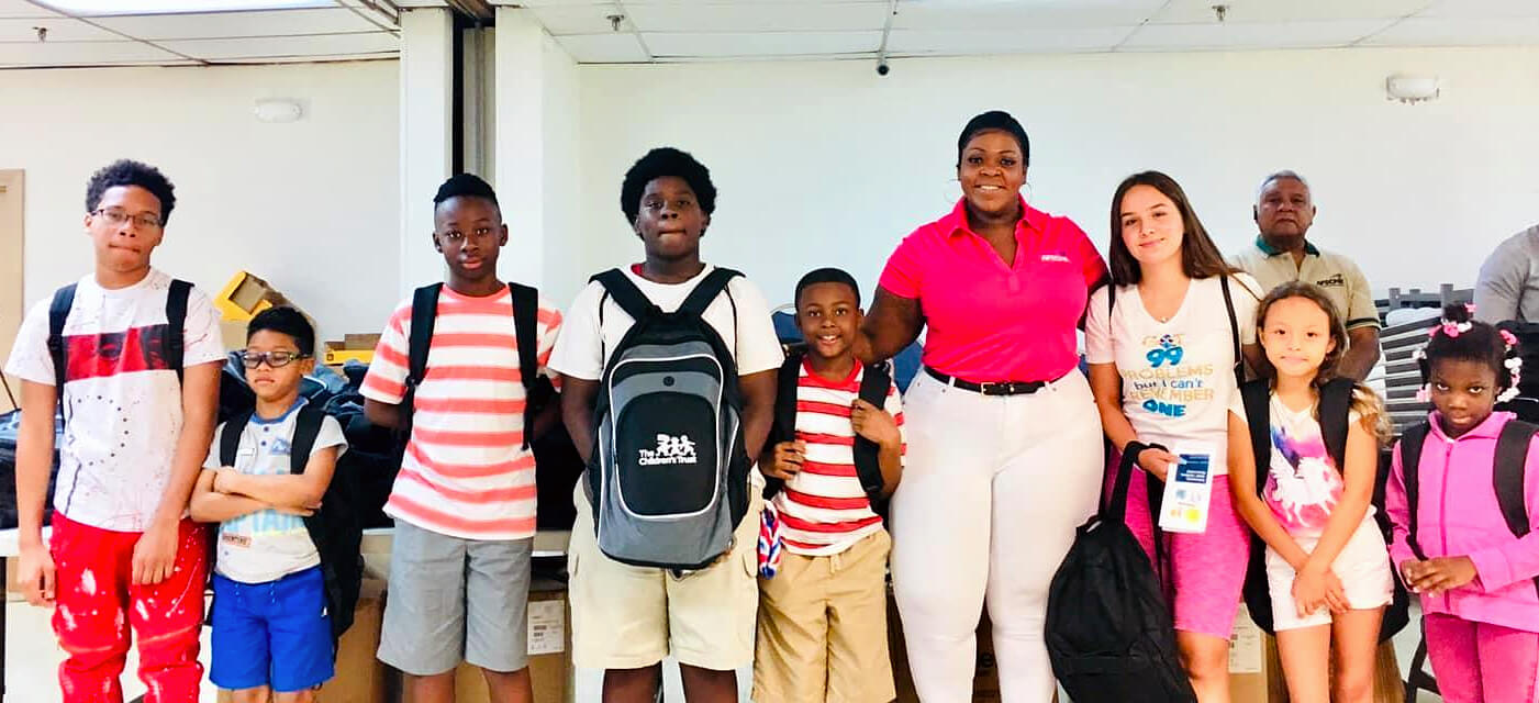 Hundreds of Florida Students Receive Back-to-School Supplies from AFSCME
